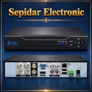 دستگاه DVR سپیدار الکترونیک 4 کانال 5 مگاپیکسل با سرور داخلی