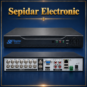 دستگاه DVR شانزده کانال سپیدار الکترونیک با سرور داخلی